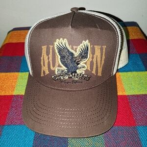 Austin City Limits 2024 Eagle Trucker Mesh Snapback Cap Hat New